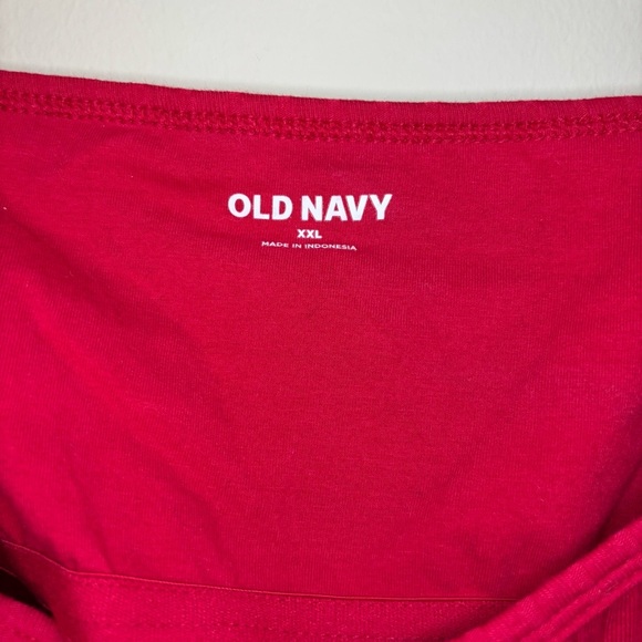 Old Navy Women’s Robbie Red Fitted Ultra-Crop Ribbed Cami Size XXL - Picture 5 of 6